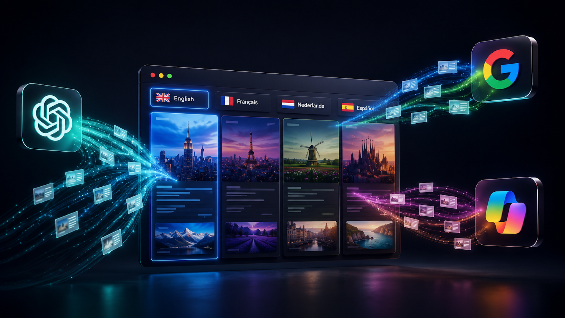 Should multilingual websites add English pages for AI search?