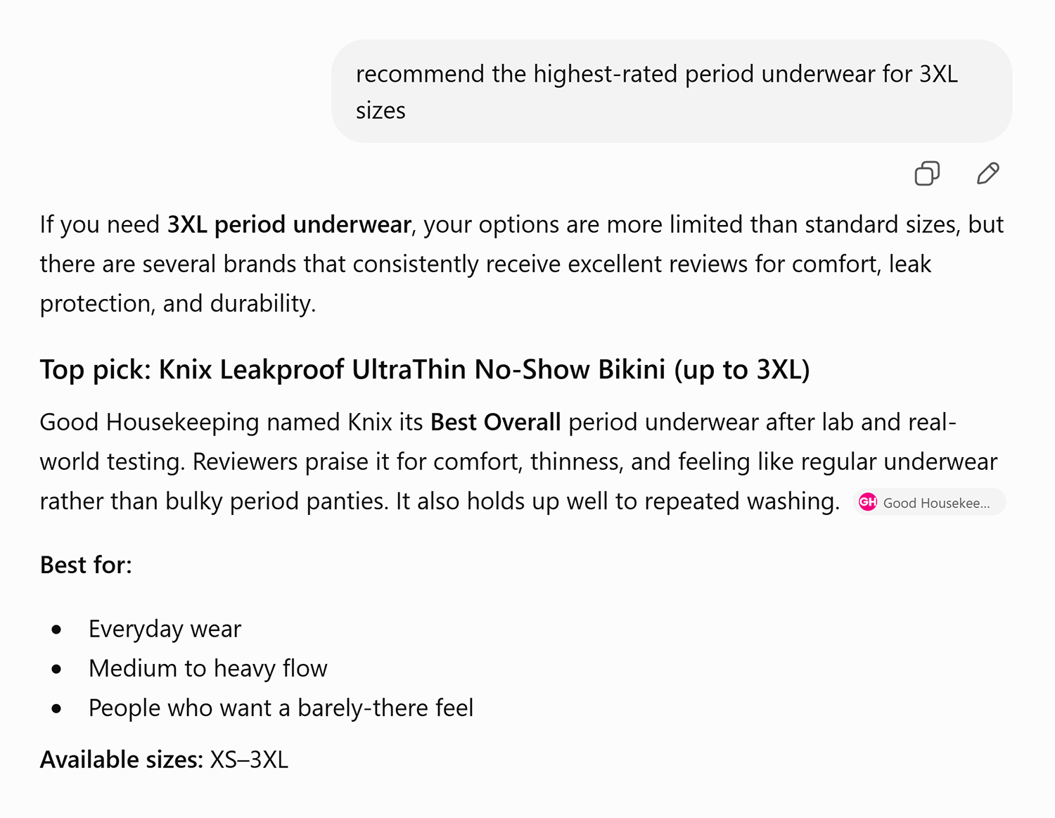 Chatgpt 3xl Period Underwear 1