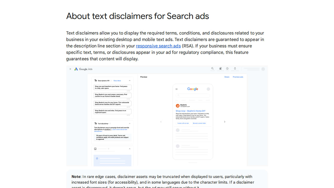 Google Rolls Out Guidance for Text Disclaimers in Search Ads, Enhancing Compliance for Regulated Industries