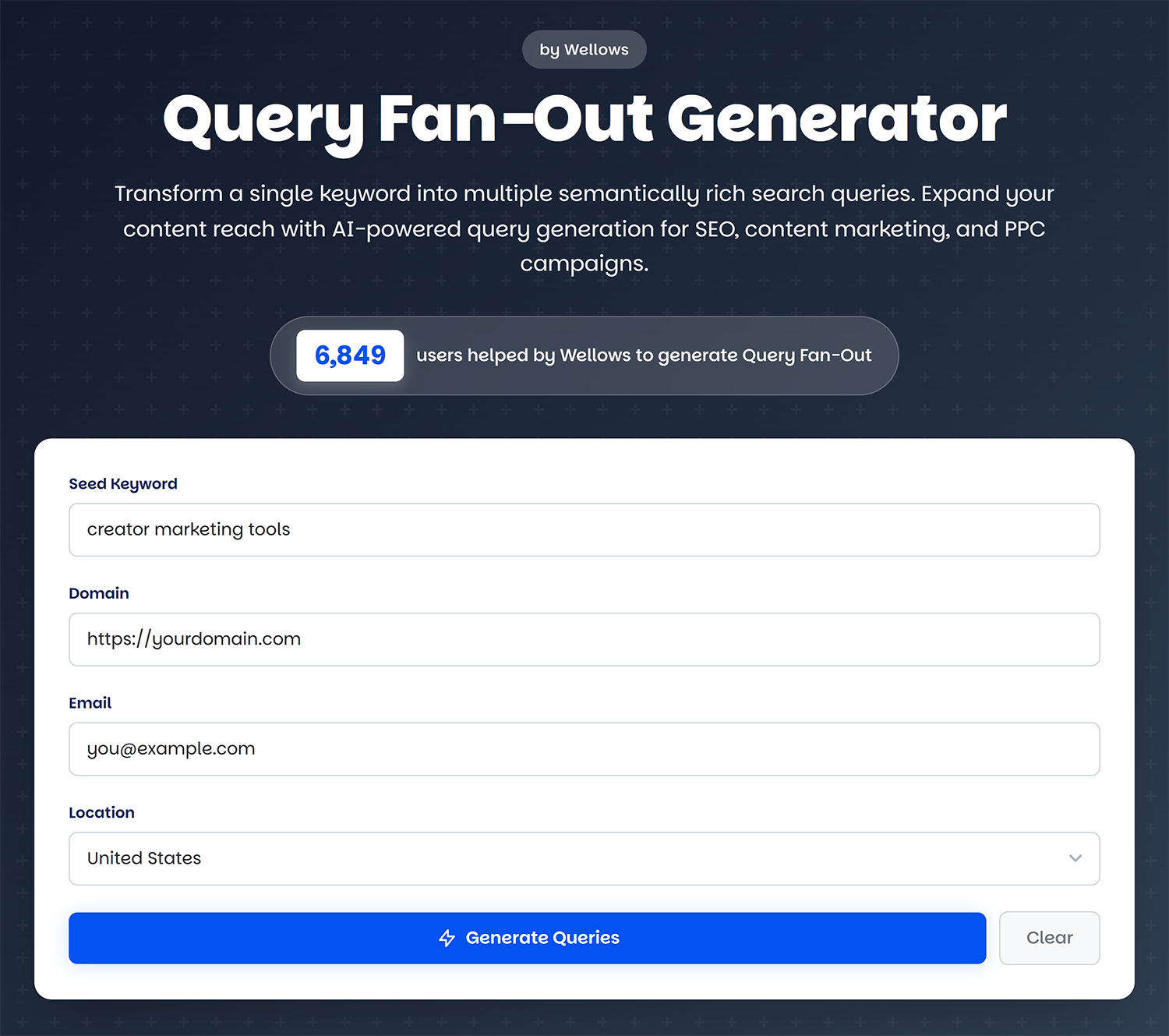 Wellows Query Fan Out