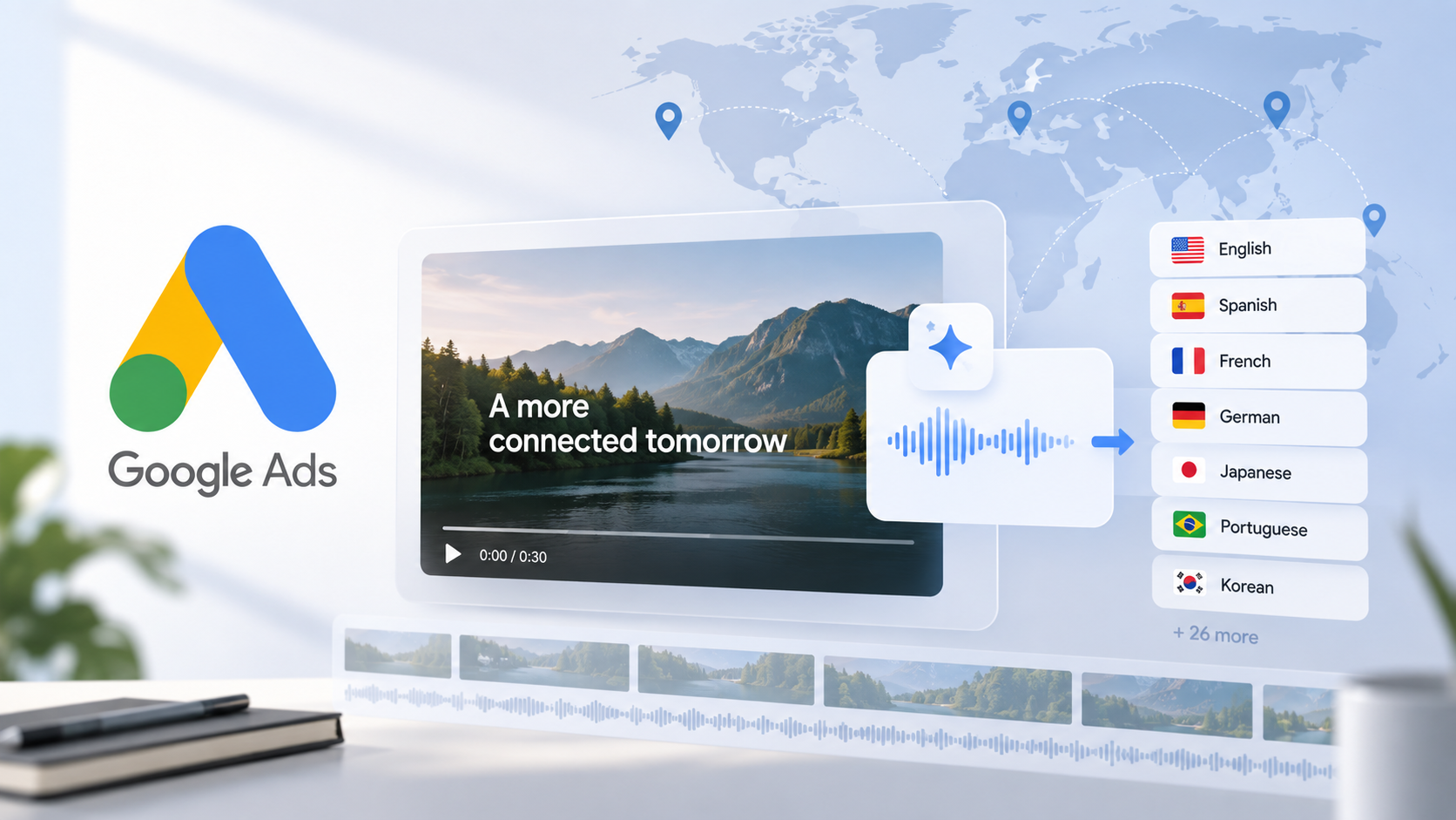 Google Ads localization interface