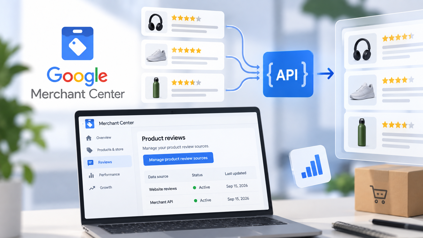 Google Merchant Center adds API support for product reviews
