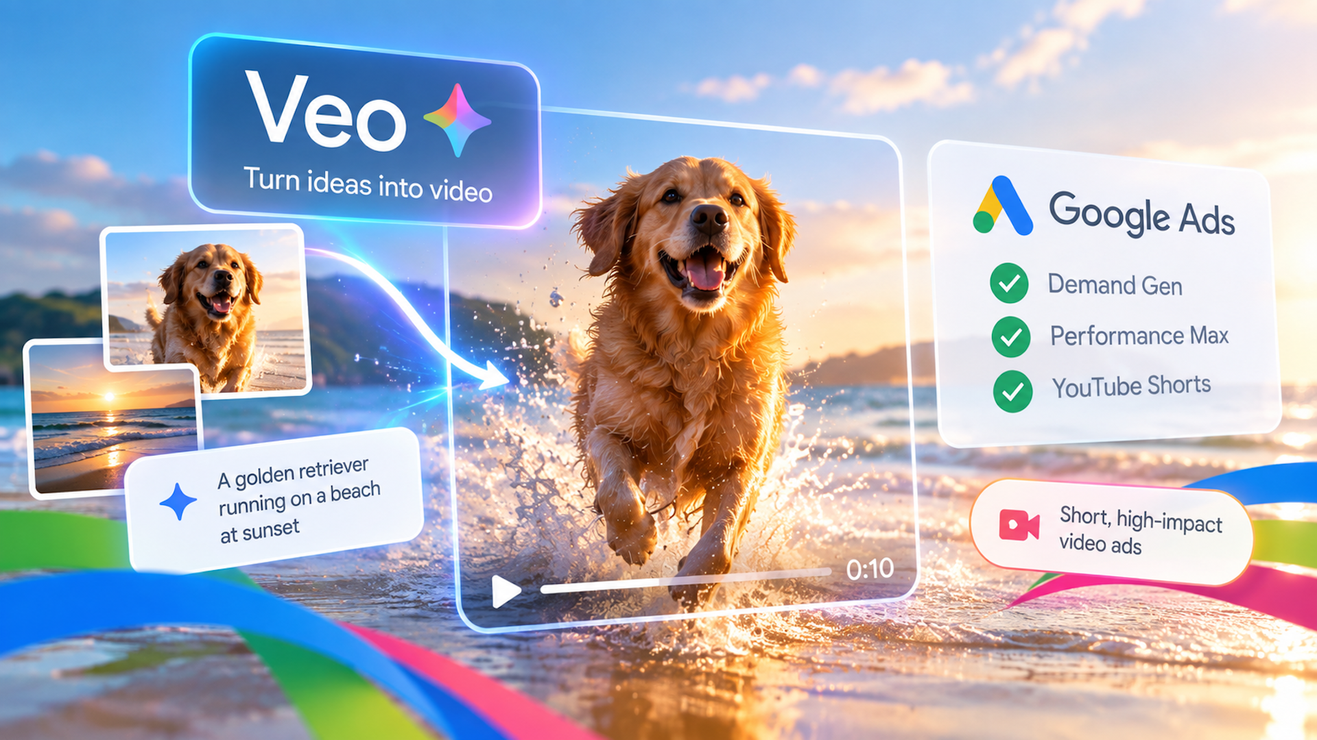 How to use Google Veo to create video ads for PMax and Demand Gen