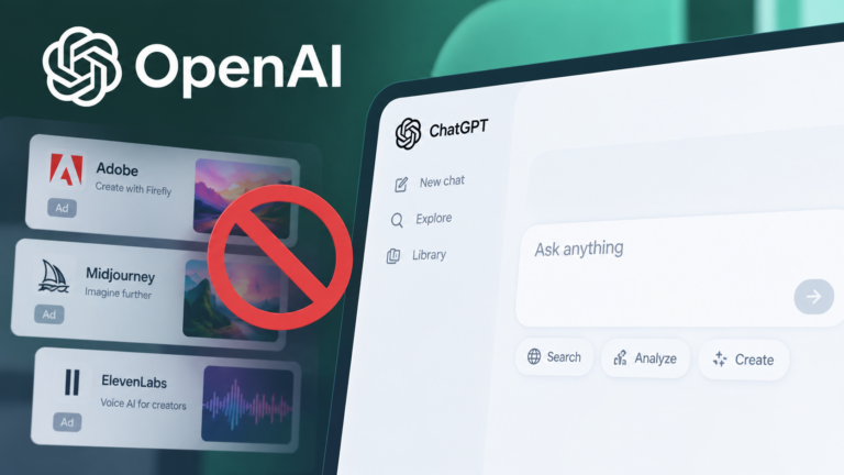 OpenAI reportedly blocks rival AI tools from advertising in ChatGPT