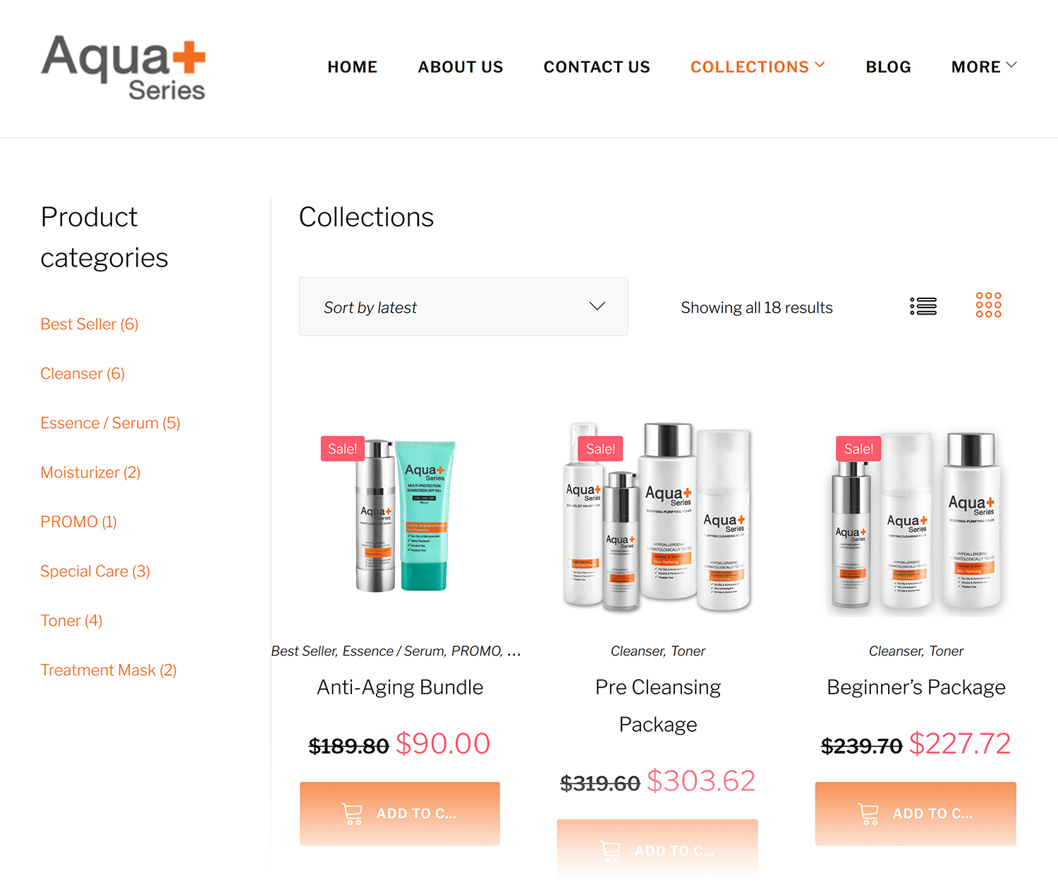 aquaplus-collections Aquaplus Collections