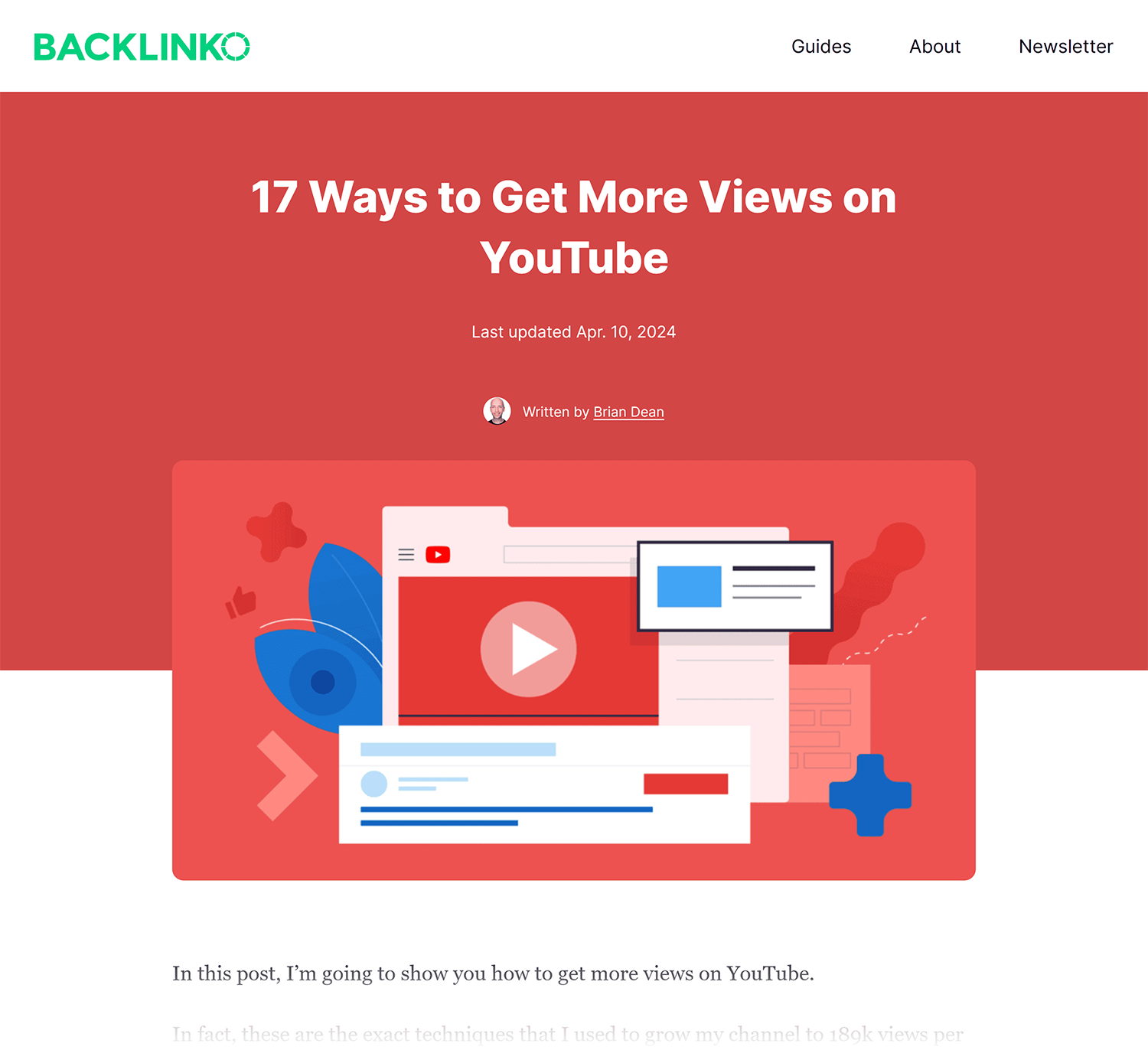 Backlinko – Get YouTube views Backlinko Get Youtube Views 2024 1
