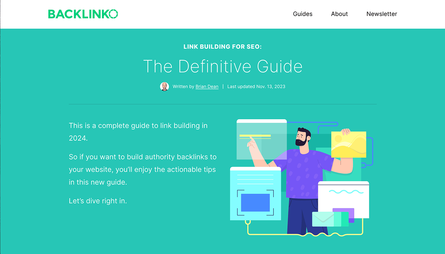 Backlinko Link Building Guide