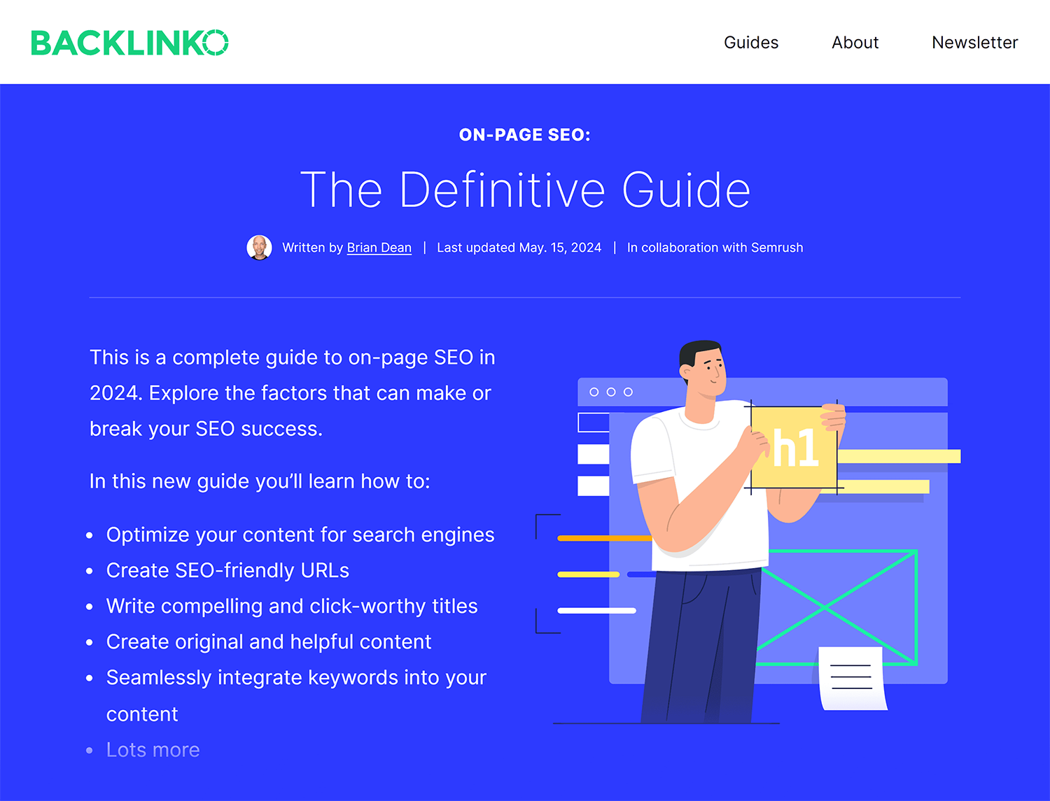 Backlinko – On-Page SEO guide Backlinko On Page Seo Guide 2024 1