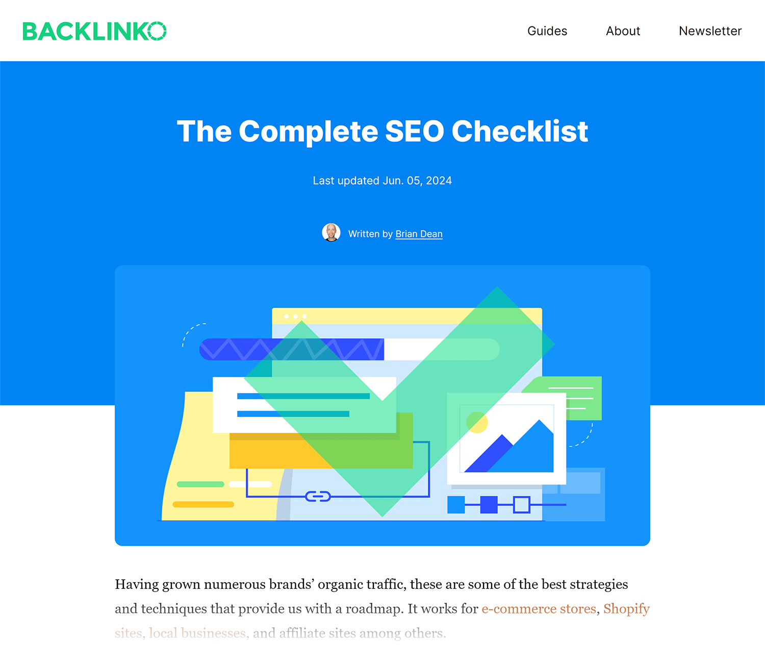 Backlinko Seo Checklist 2024