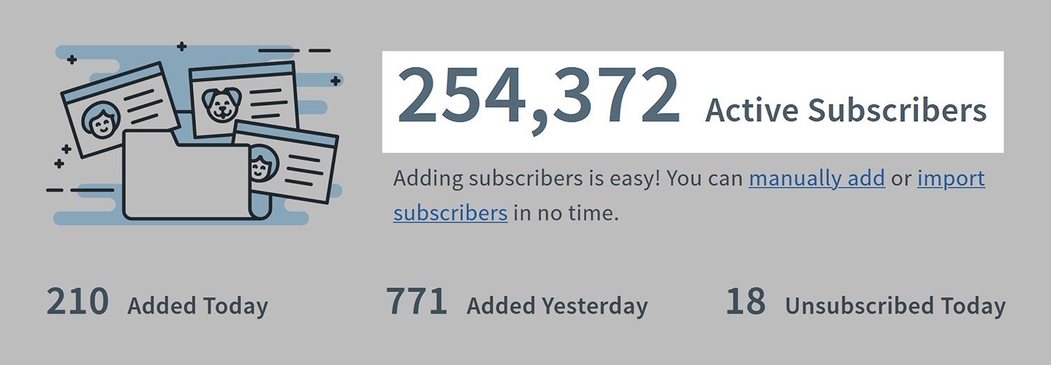 Backlinko – Total Active Email Subscribers Backlinko Total Active Email Subscribers