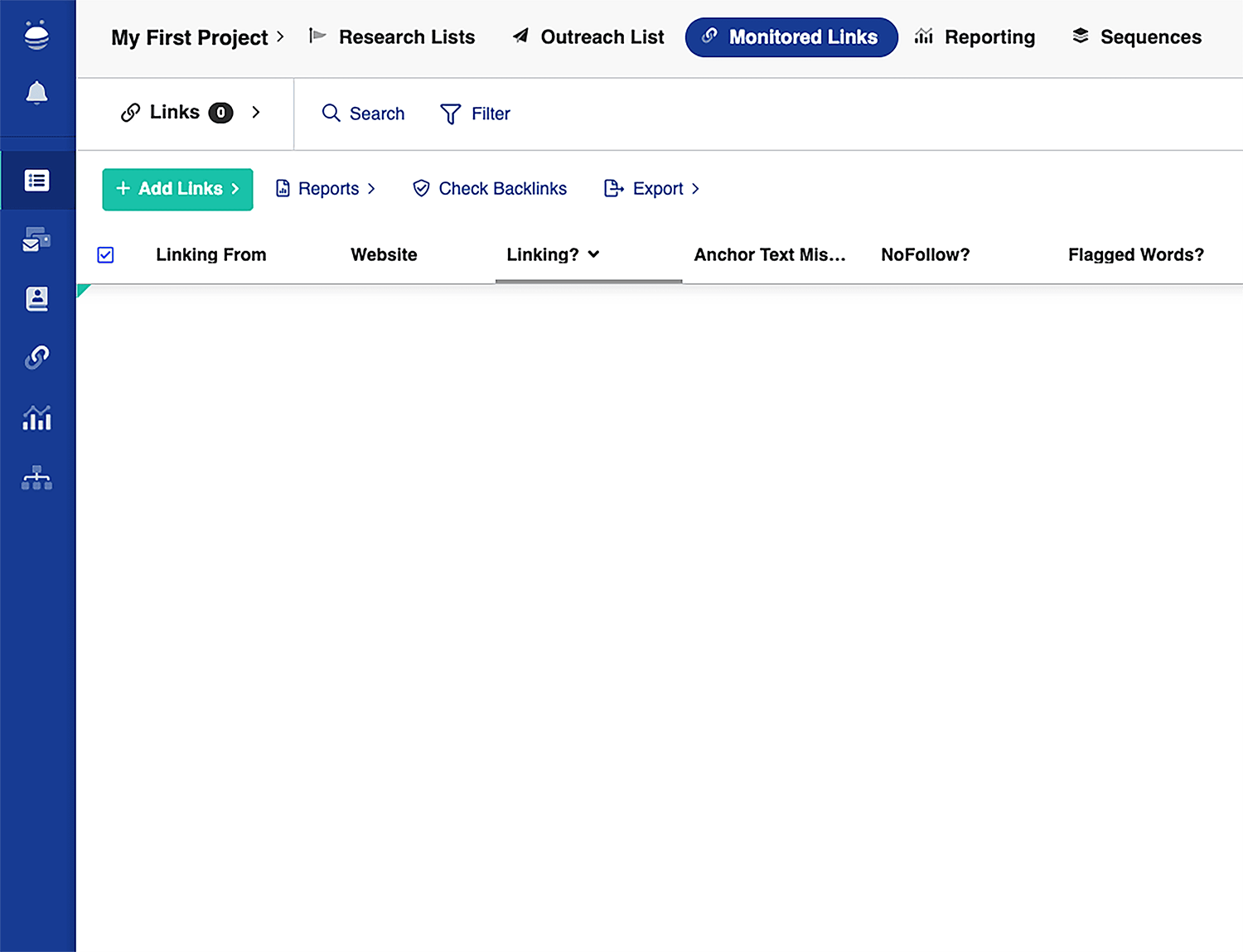 Buzzstream Blank Project