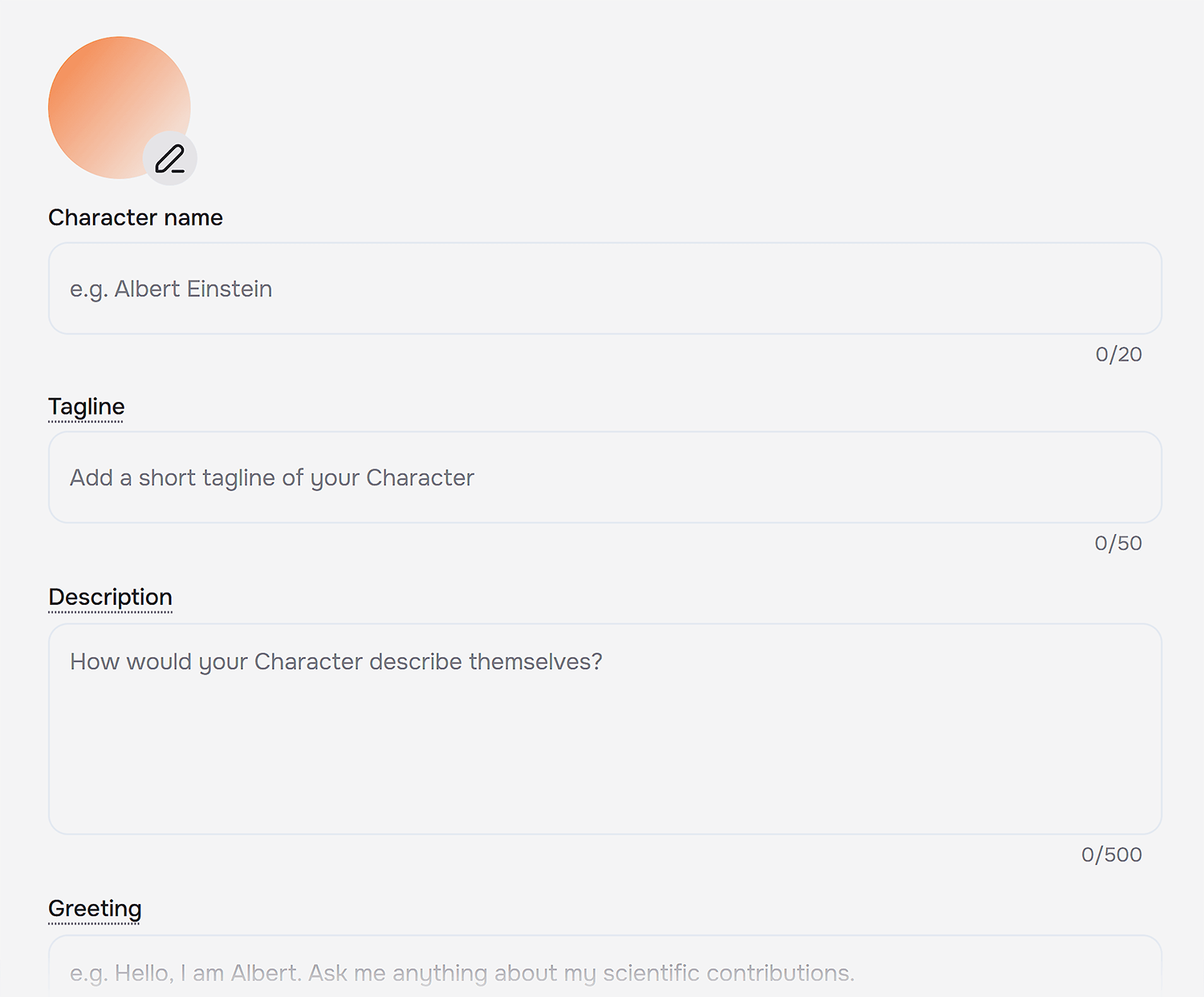 Character.AI – Create Character Character Ai Create Character