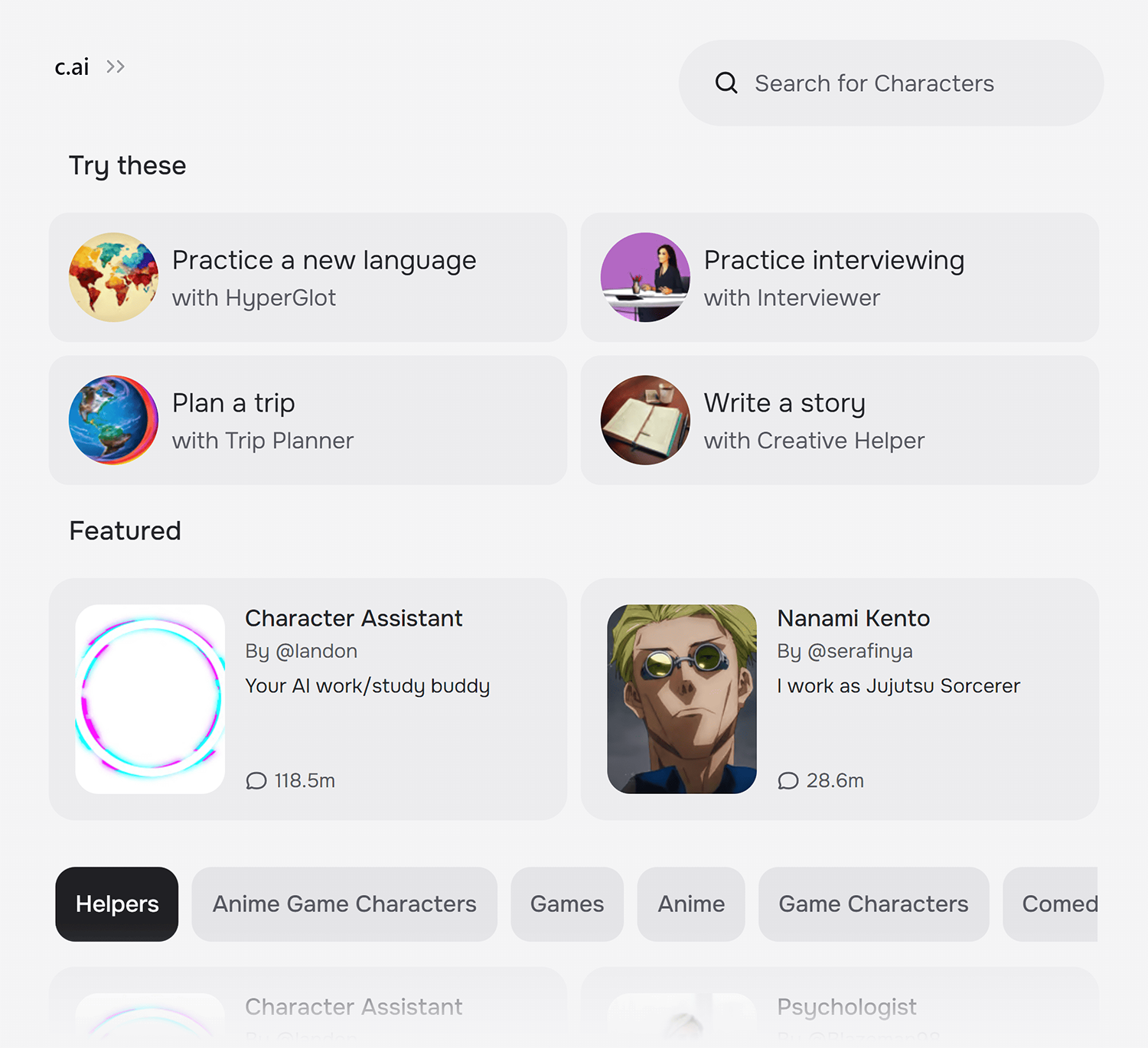 Character.AI Character Ai