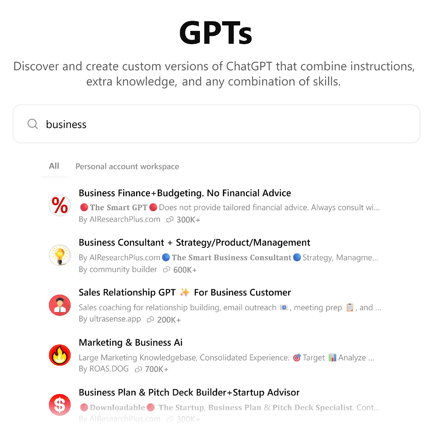 Chatgpt Gpts