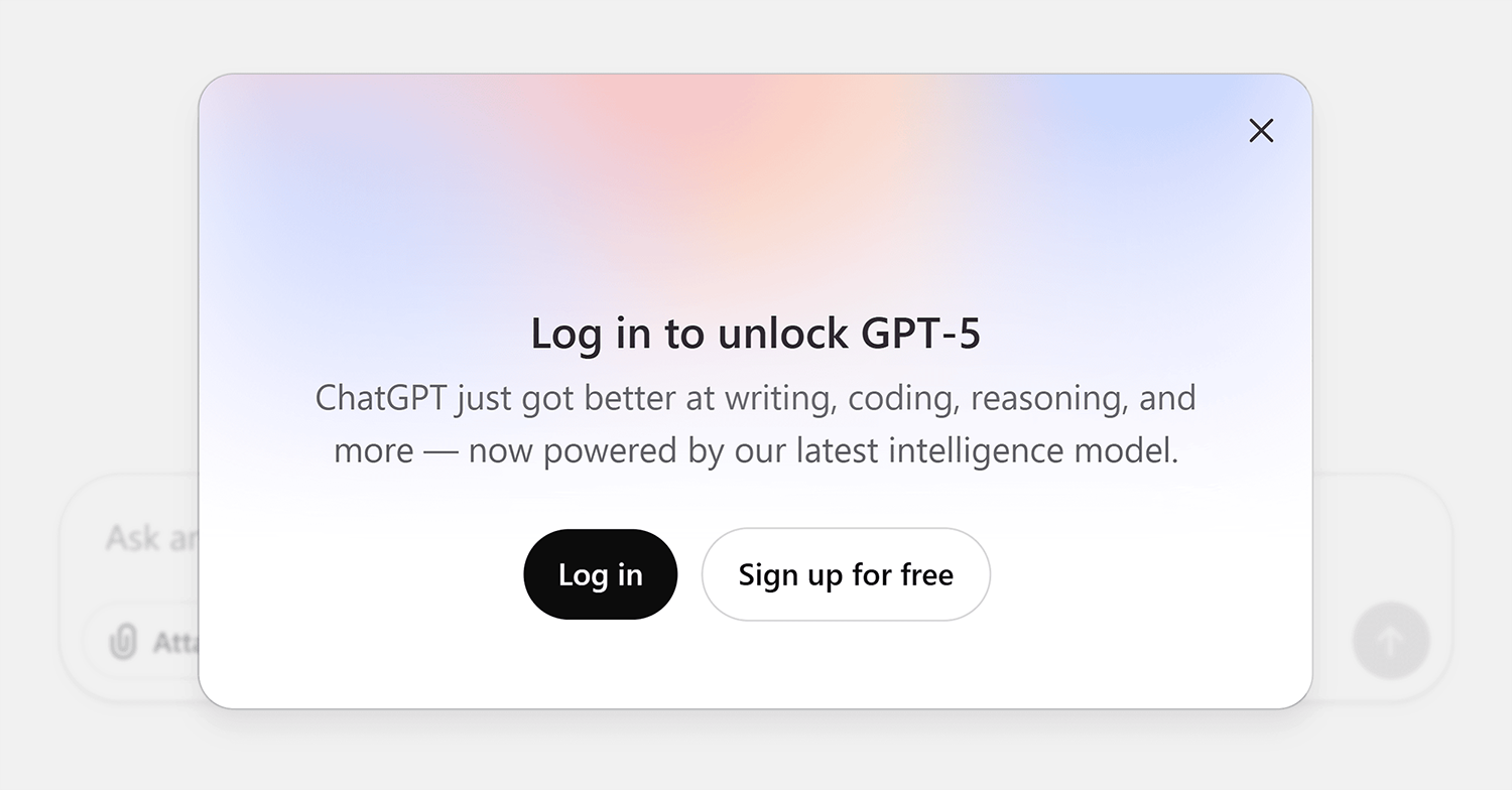 Chatgpt Log In To Unlock Gpt 5
