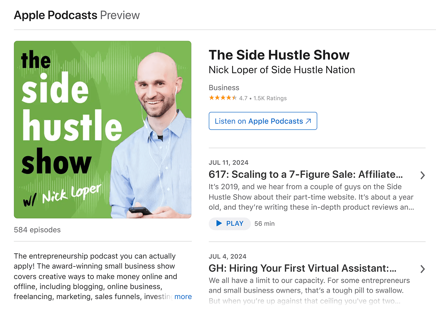 Content Ideas Podcasts