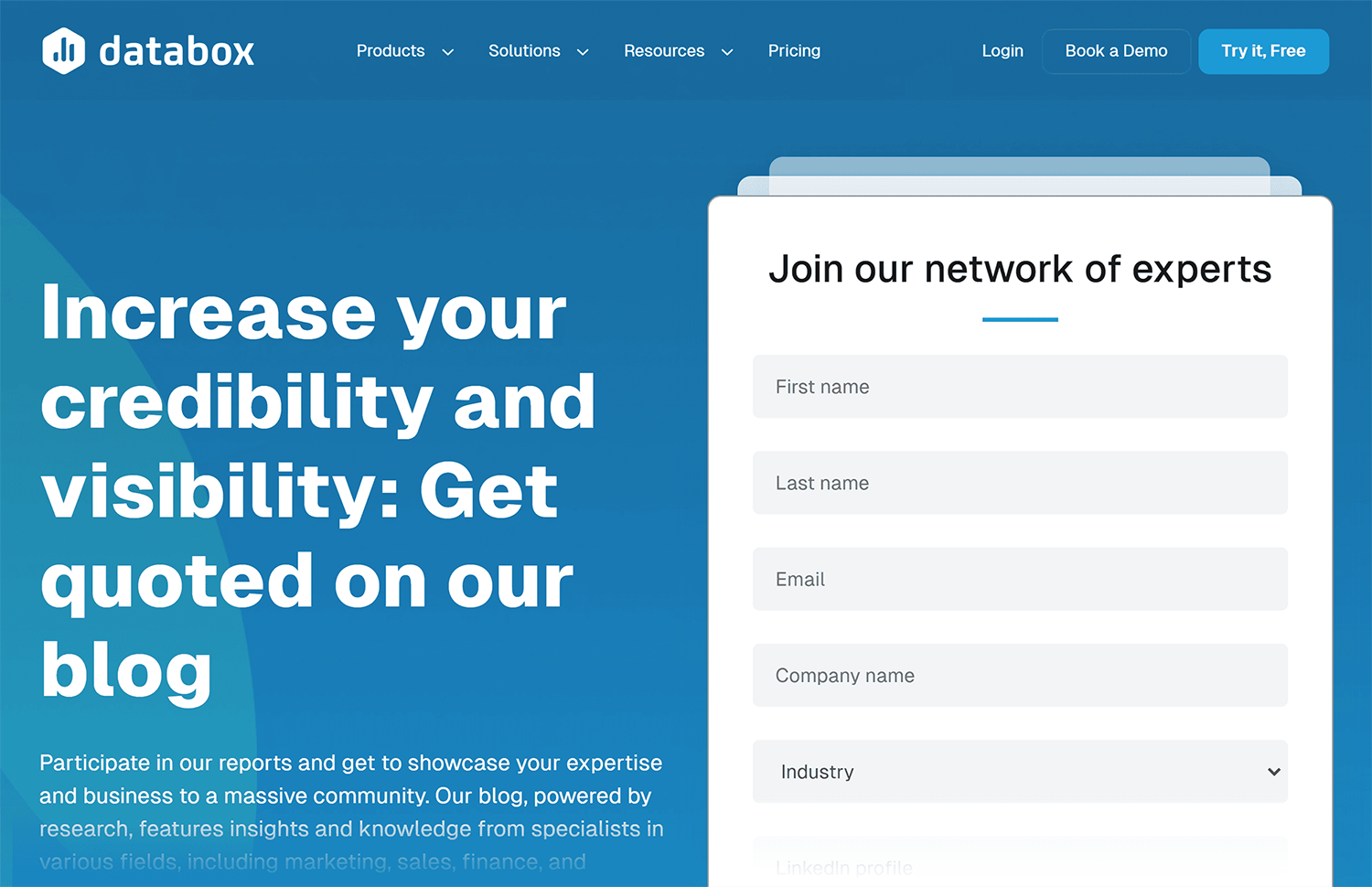 Databox – Become a contributor Databox Become A Contributor