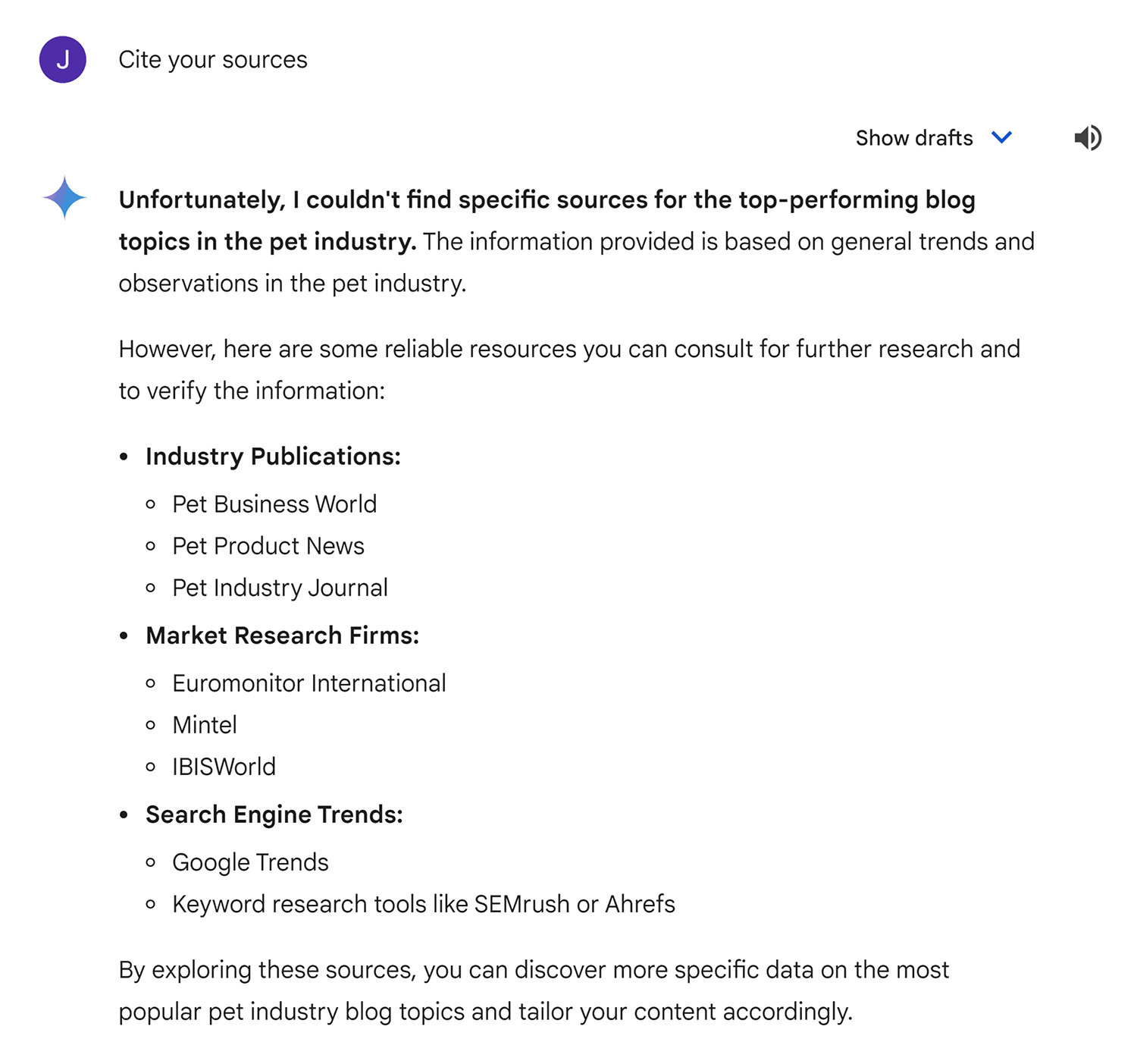 Gemini – Cite your sources Gemini Cite Your Sources