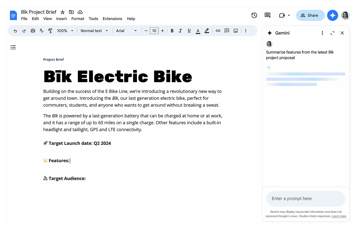 Gemini – Integrates with Google tools Gemini Integrates With Google Tools