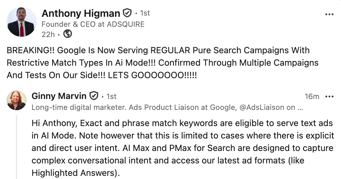 Higman Ginny Google Ads Linkedin OOrhckfT