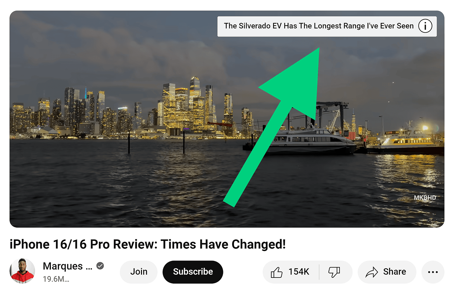Marques Brownlee – YouTube card Marques Brownlee Youtube Card