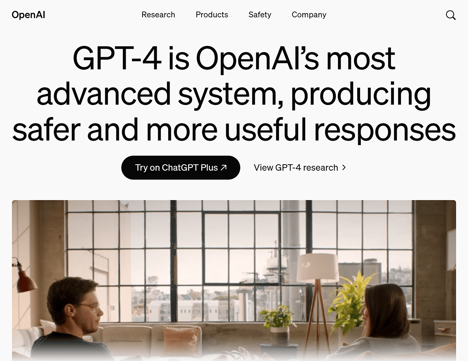 OpenAI – GPT – 4 Openai Gpt 4