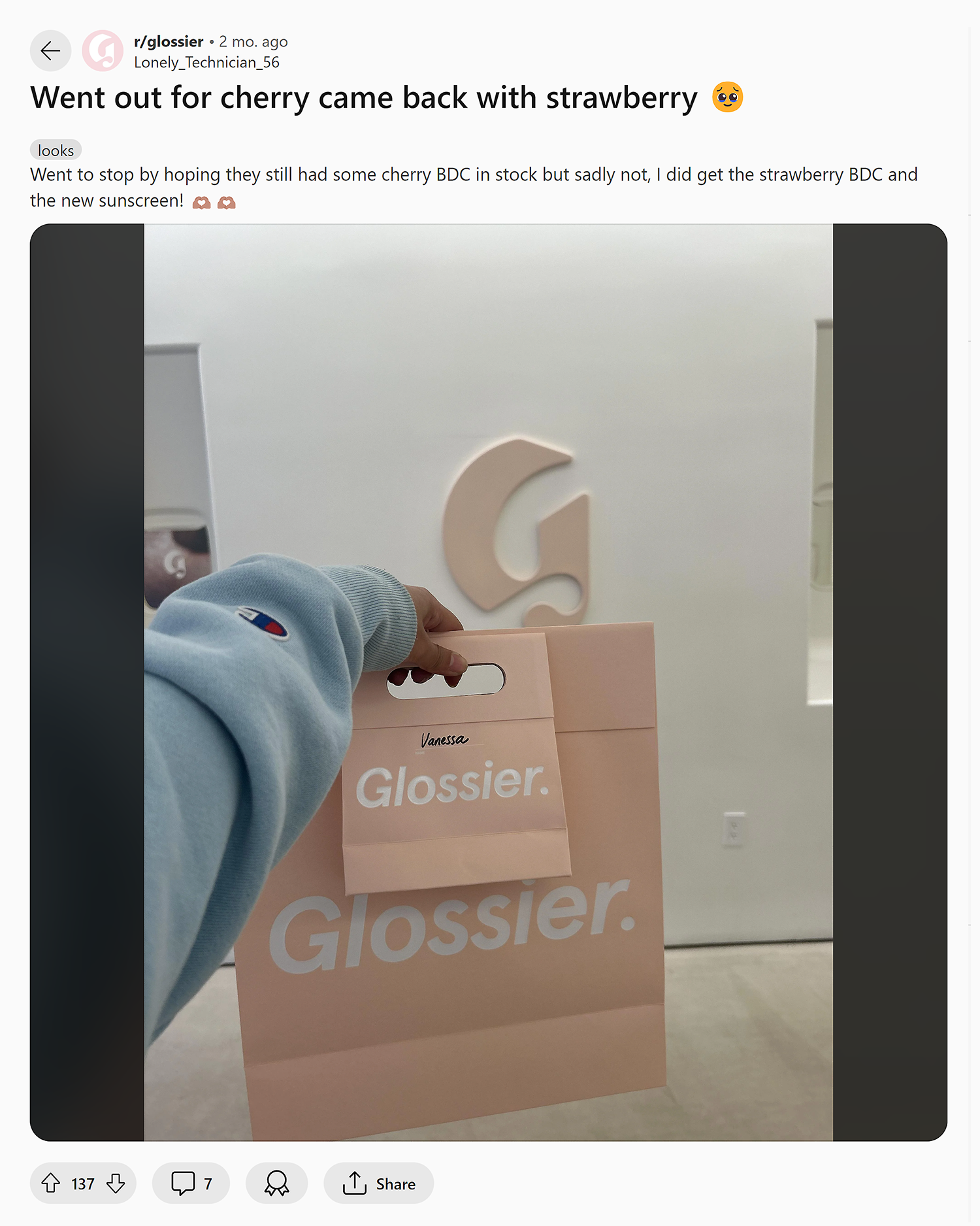 Reddit – Glossier – Comments Reddit Glossier Comments