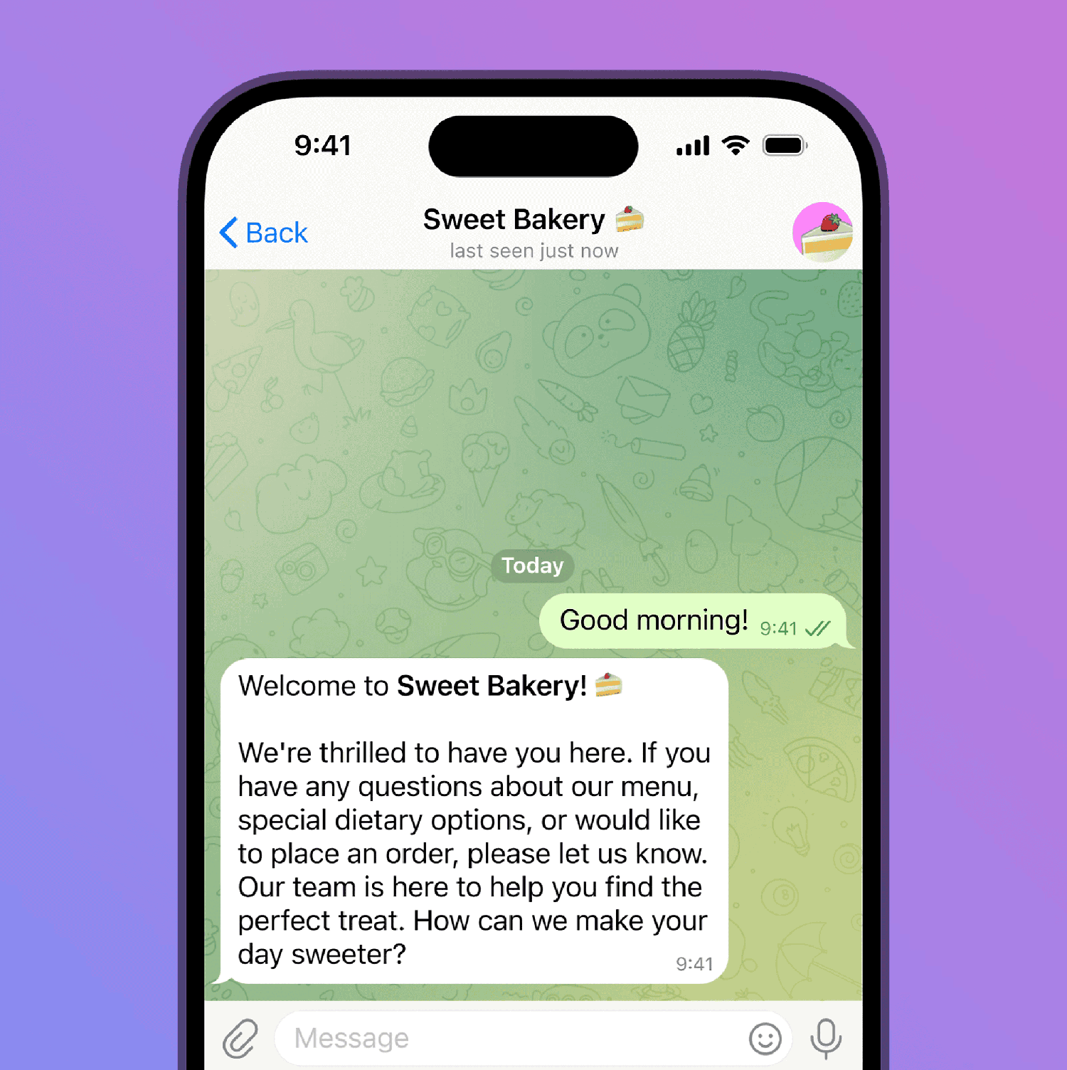 Telegram – Automated replies Telegram Automated Replies