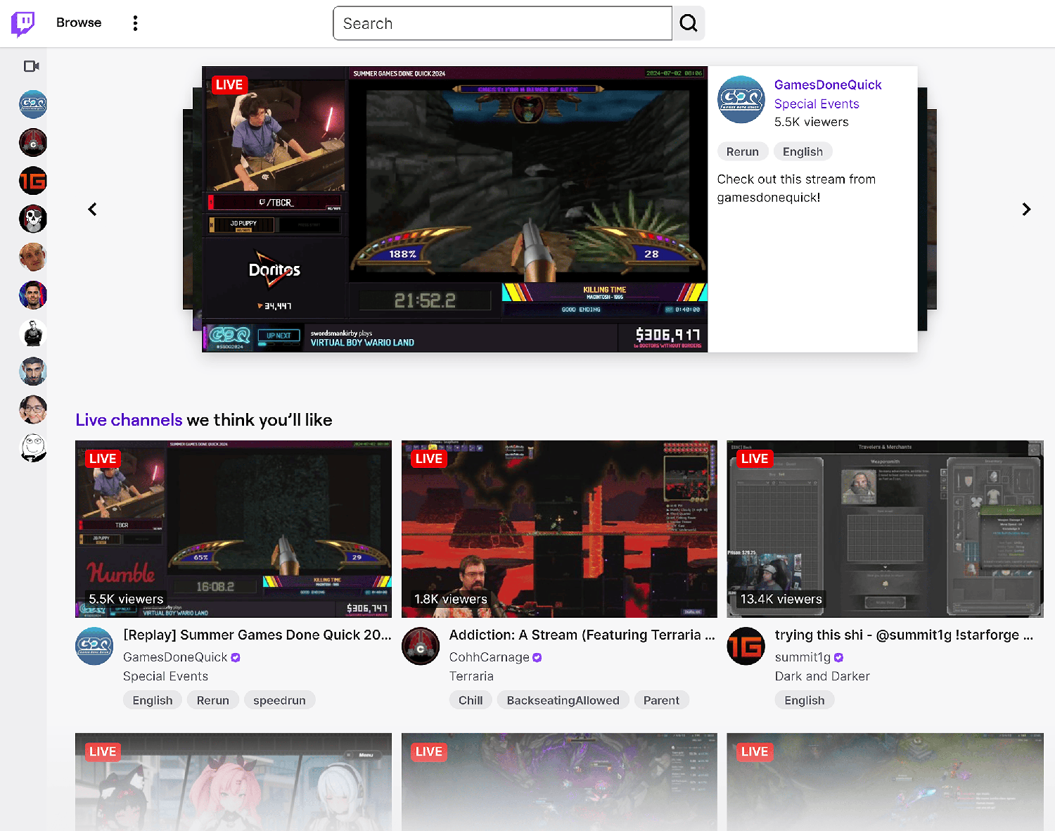Twitch – Homepage Twitch Tv Homepage