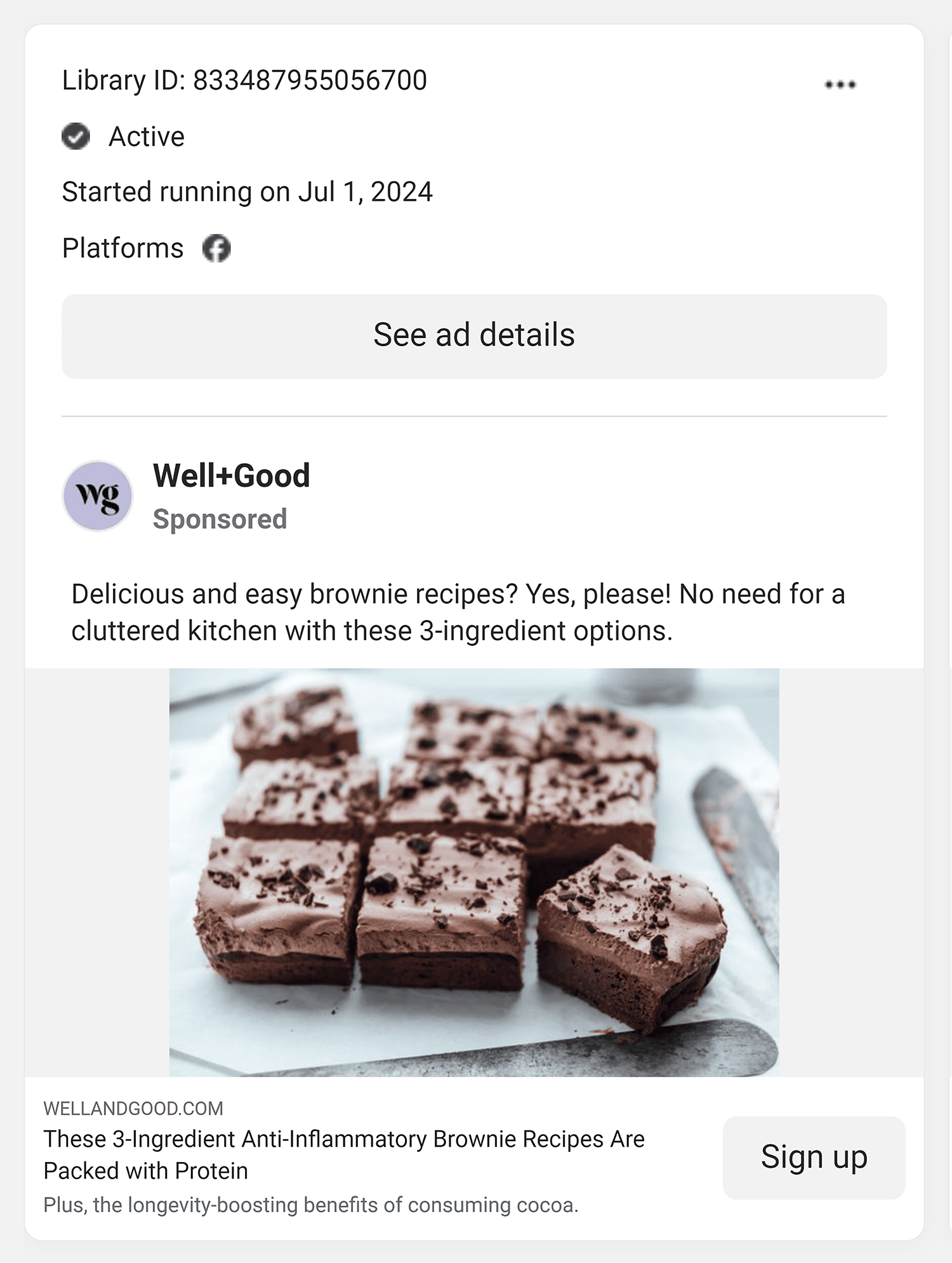 Well Good Brownie Recipe