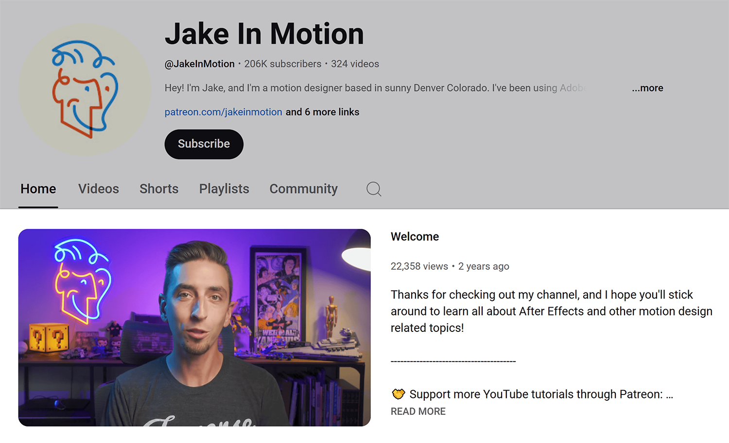 Youtube Channel Trailer