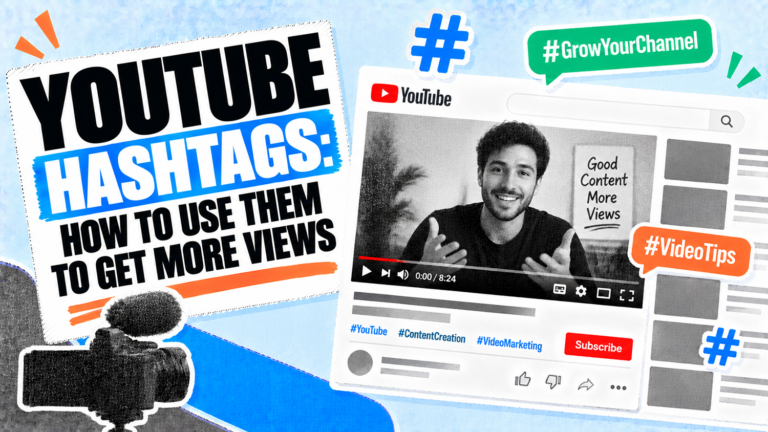 YouTube hashtags: How to use them to get more views