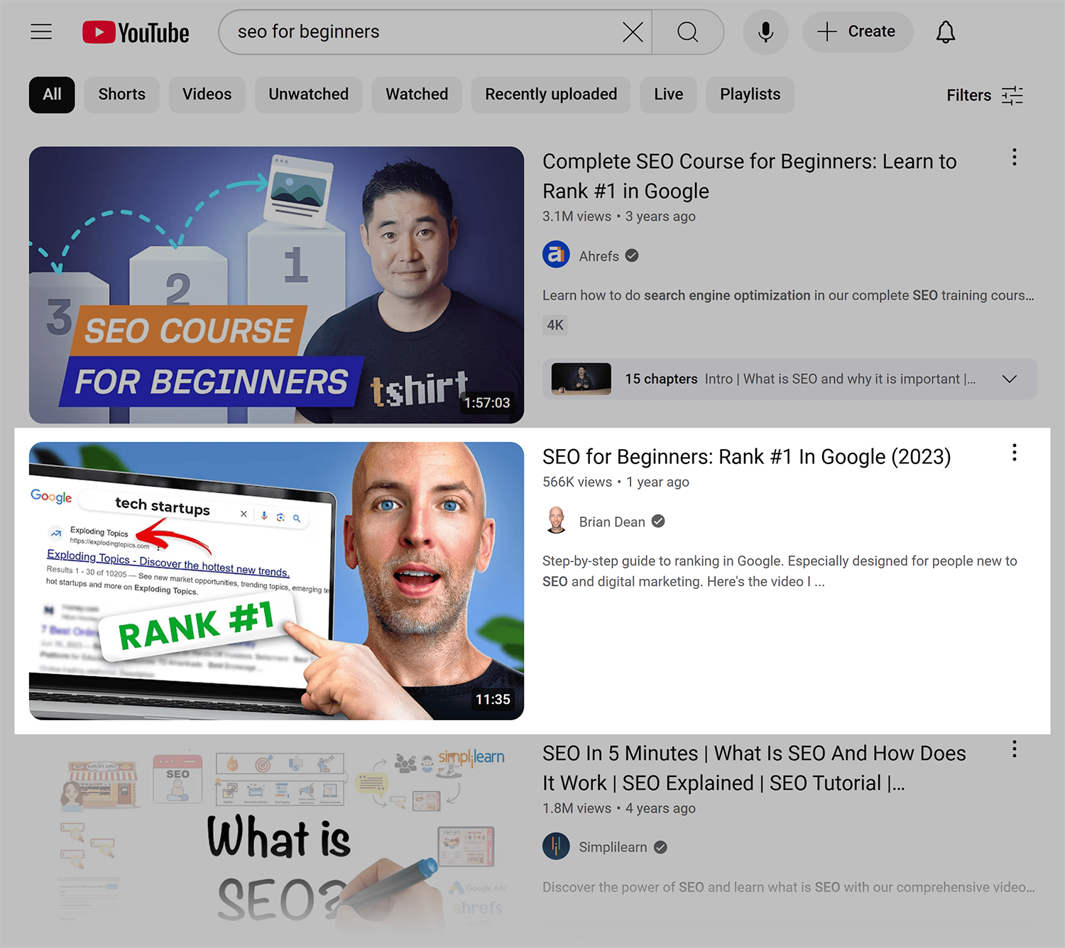Youtube Search Seo For Beginners