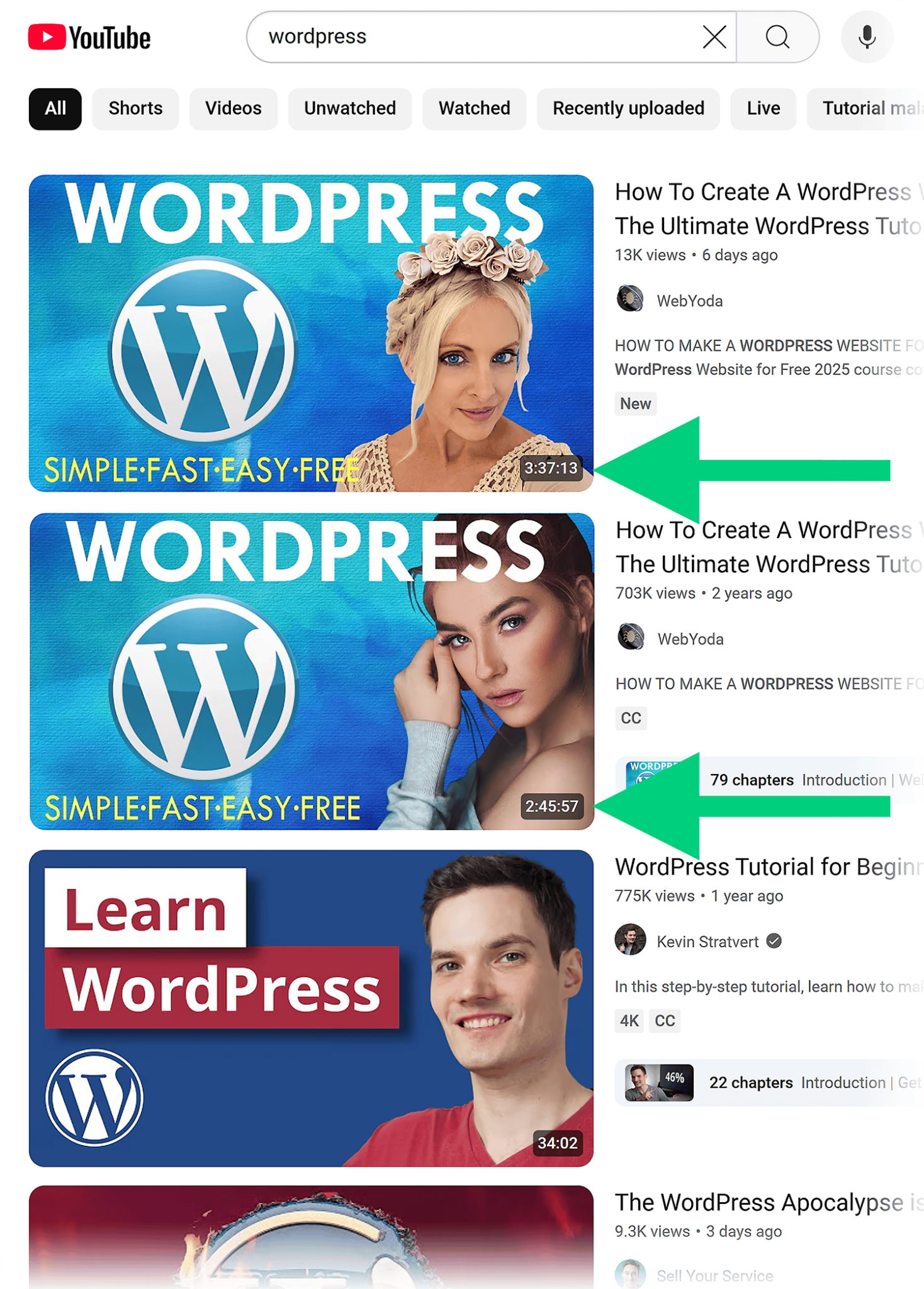 Youtube Serp Wordpress Scaled