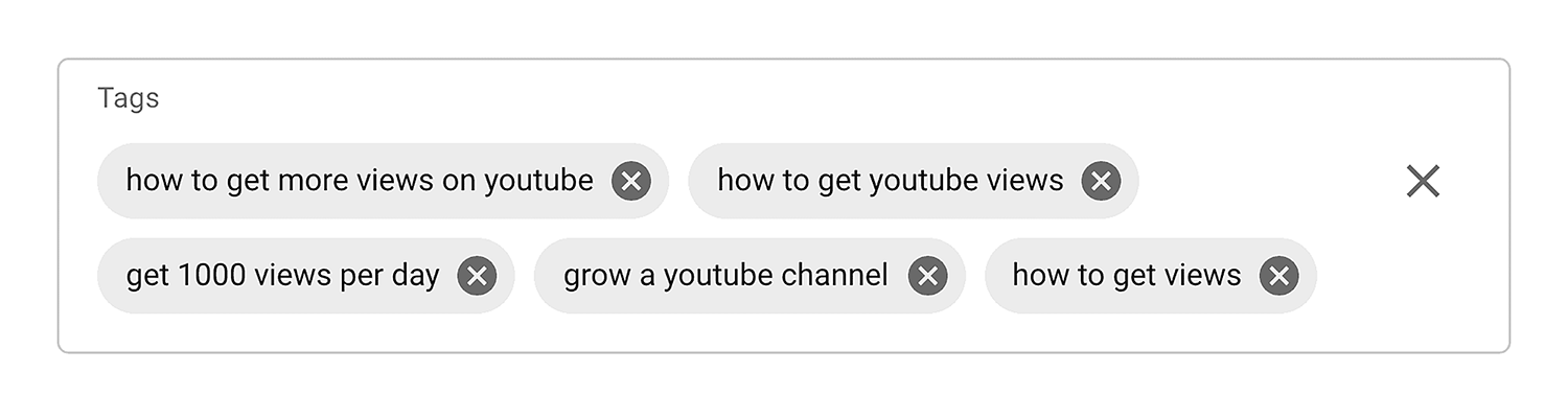 Youtube Tags