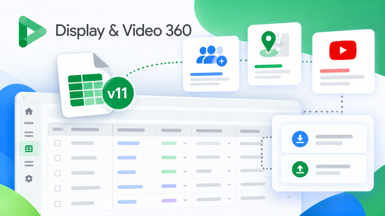 Google launches Display & Video 360 Structured Data Files v11 with expanded targeting