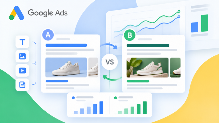 Google Ads brings A/B testing to Performance Max asset groups