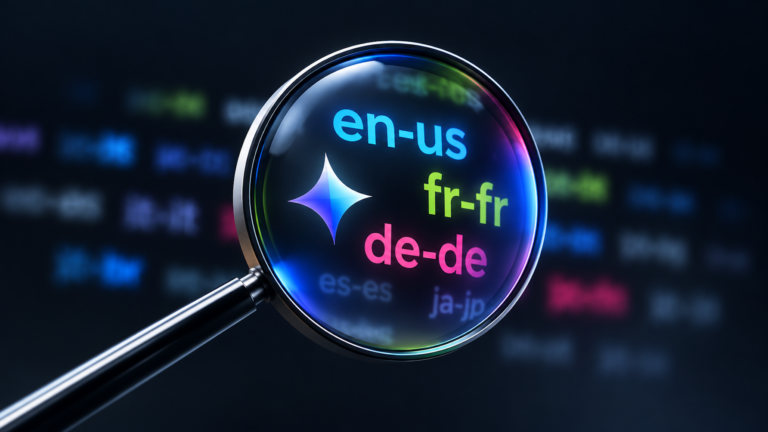 What language should you track AI prompts in?