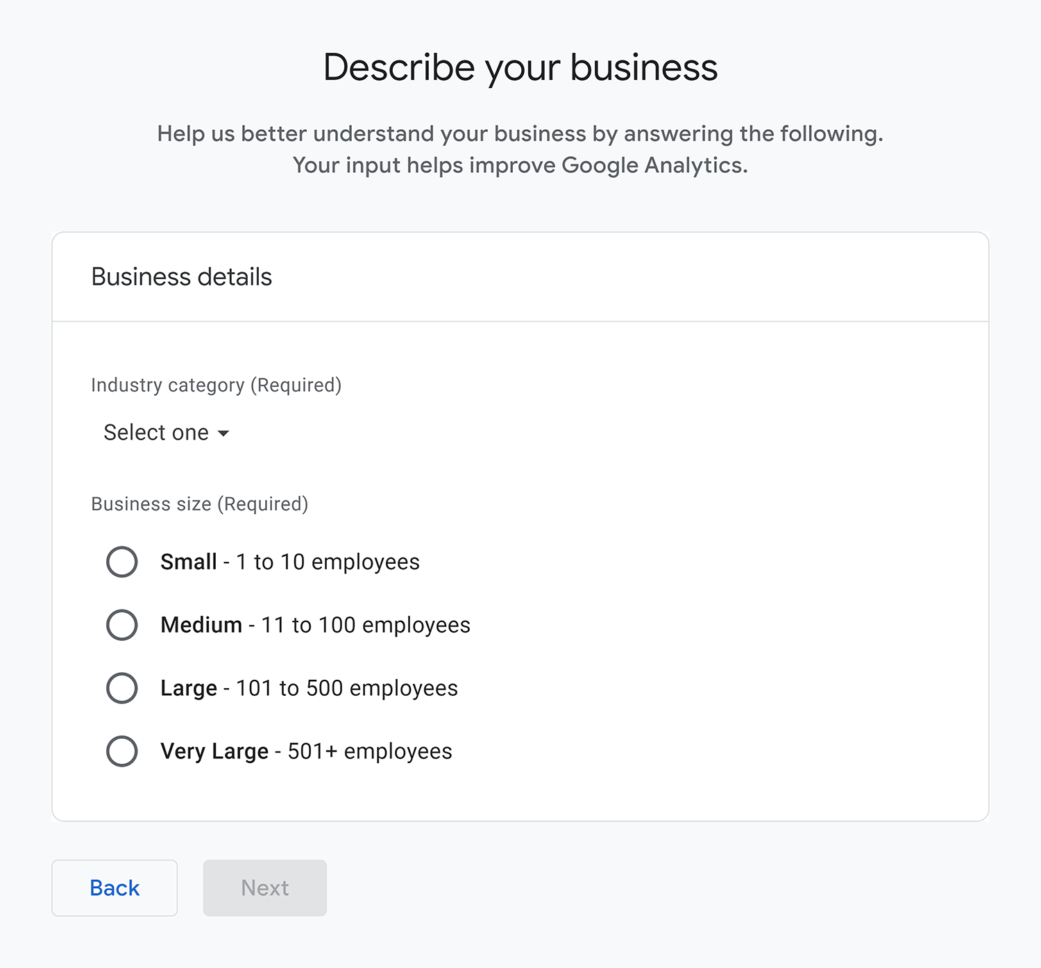 Analytics – Describe your business Analytics Describe Your Business