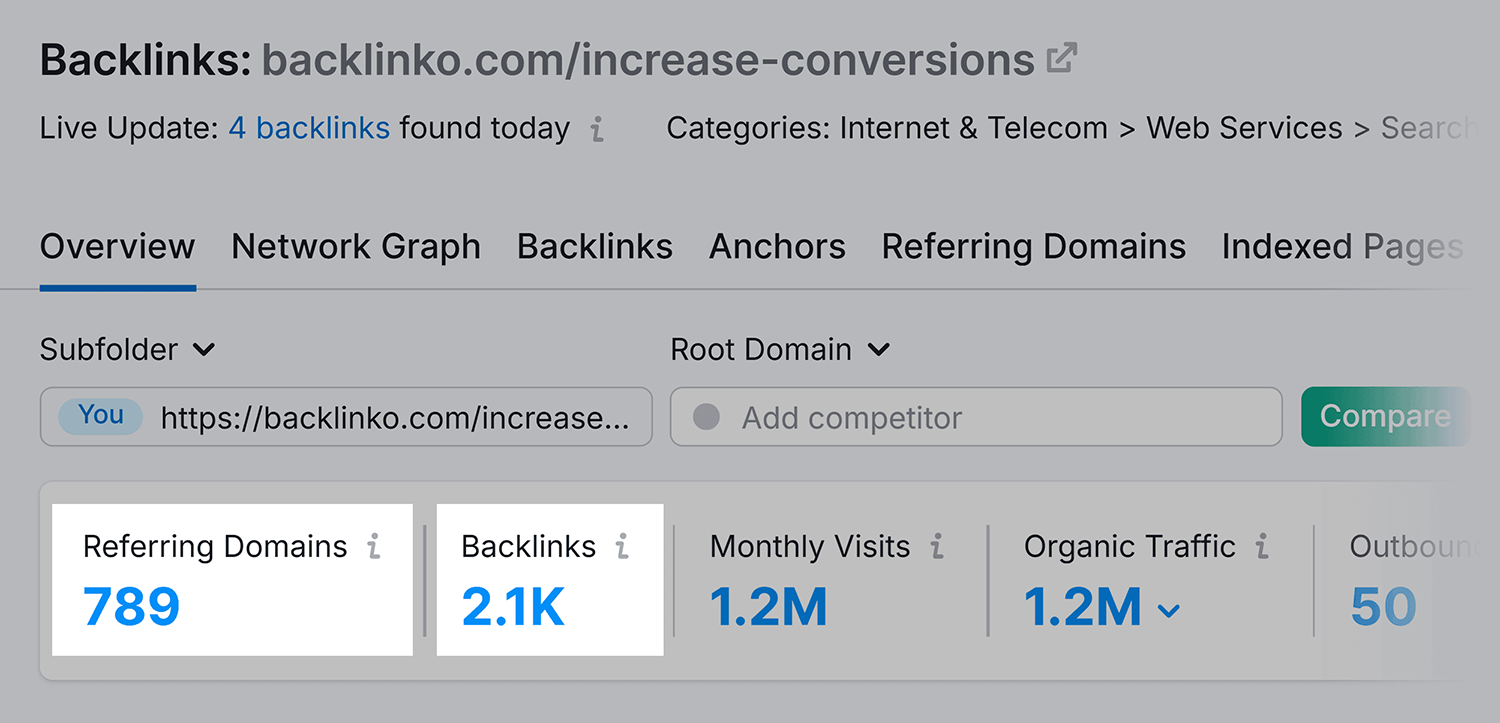 Backlink Analytics – Increase conversions – Backlinks & Referring Domains Backlink Analytics Increase Conversions Backlinks Referring Domains