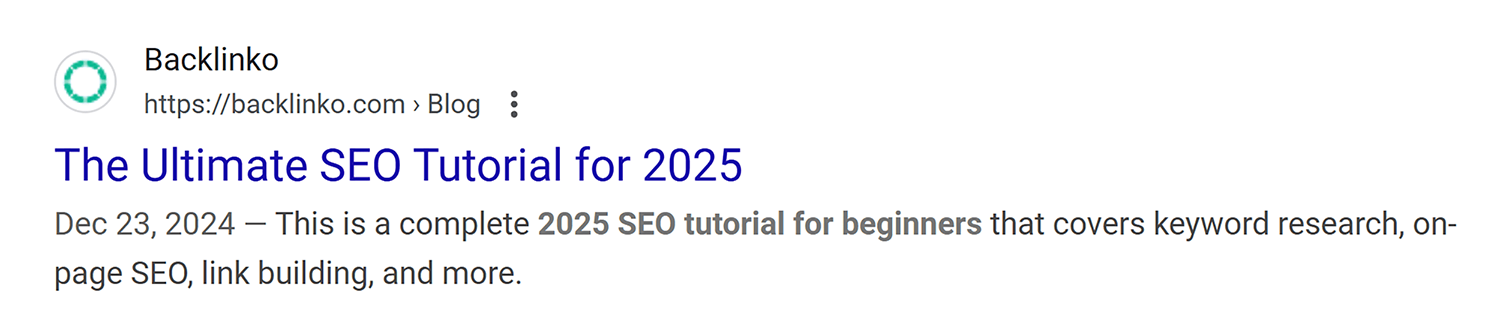 Backlinko – Fresh content Backlinko Fresh Content