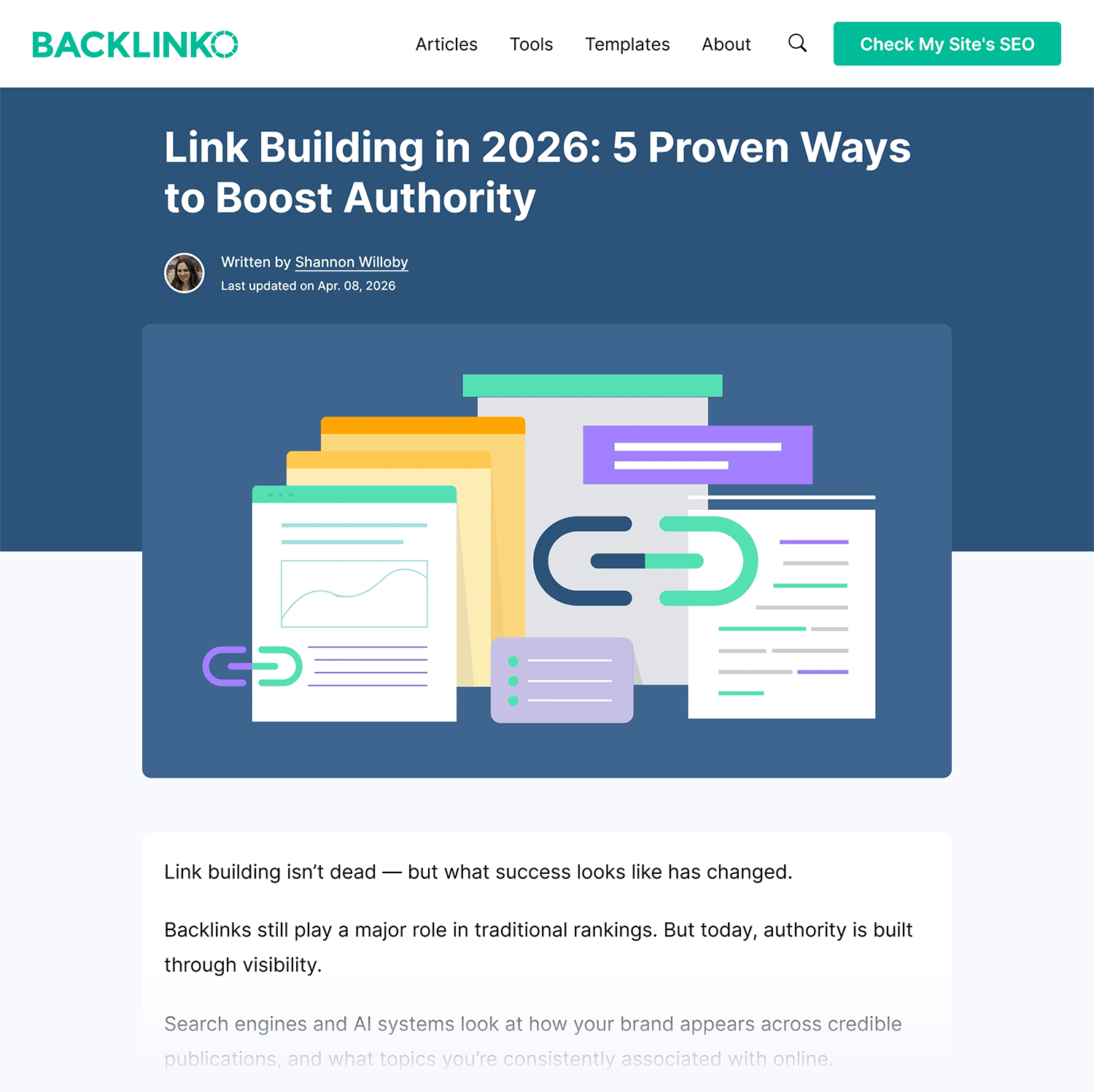 Backlinko – Link building Backlinko Link Building 1