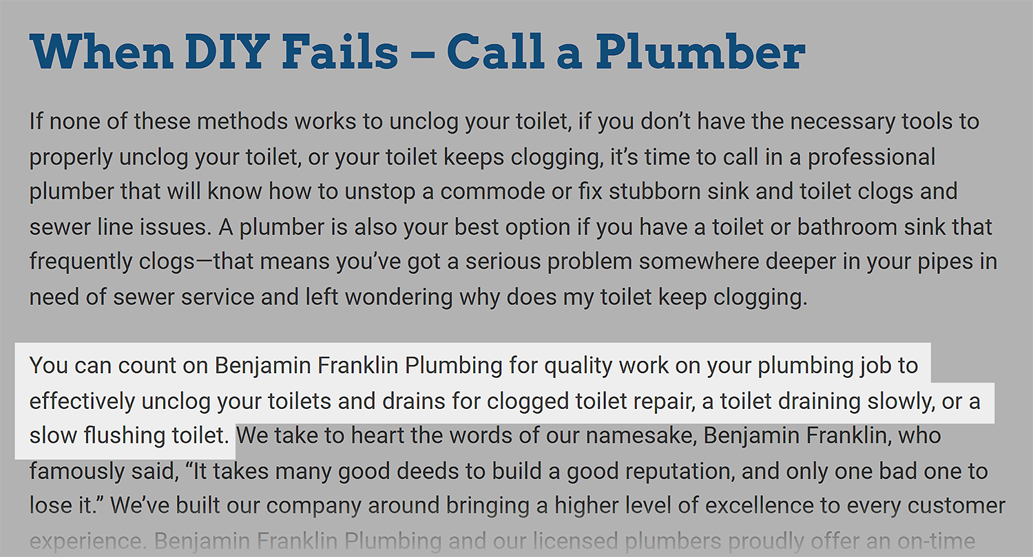Benjamin Franklin Plumber – Call a Plumber Benjamin Franklin Plumber Call A Plumber
