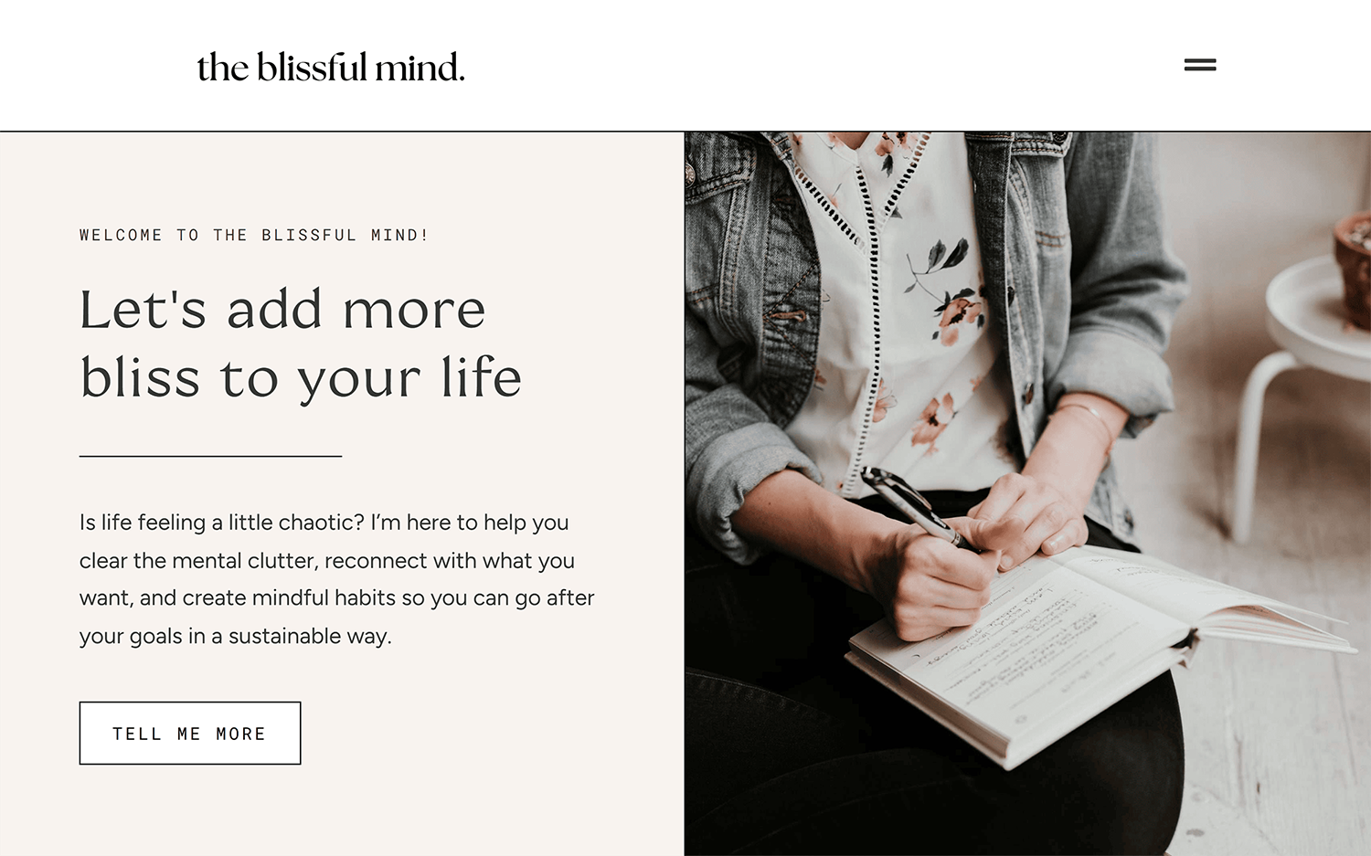 Blissfulmind – Homepage Blissfulmind Homepage