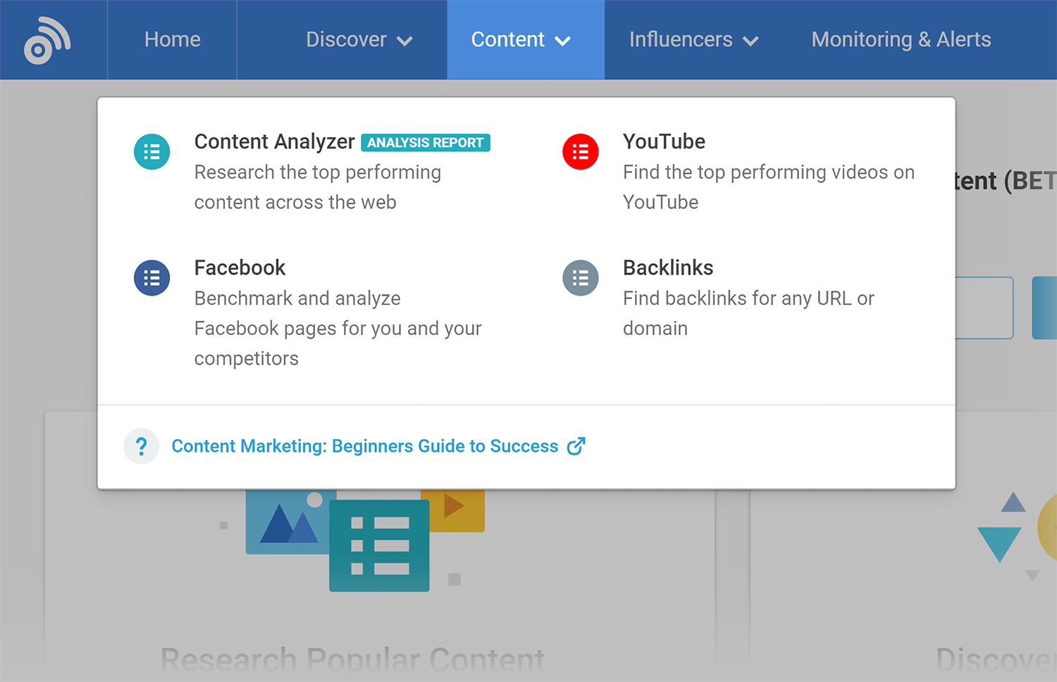 Buzzsumo – App – Content research Buzzsumo App Content Research
