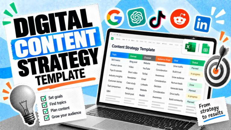 Content strategy template [Free download + tips]