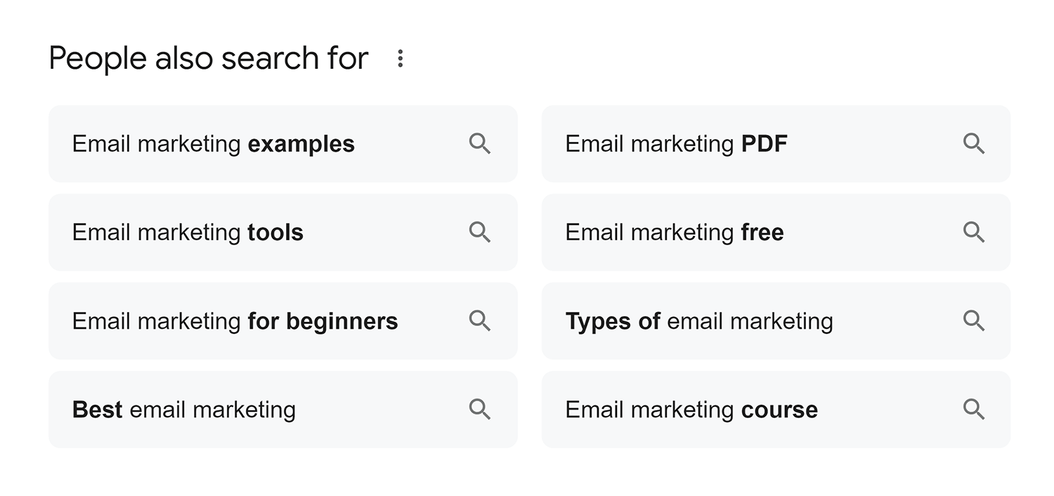 Email marketing – Related searches Email Marketing Related Searches