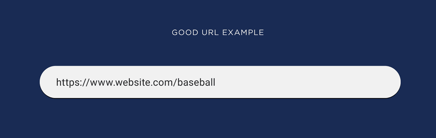 Good URL example Good Url Example
