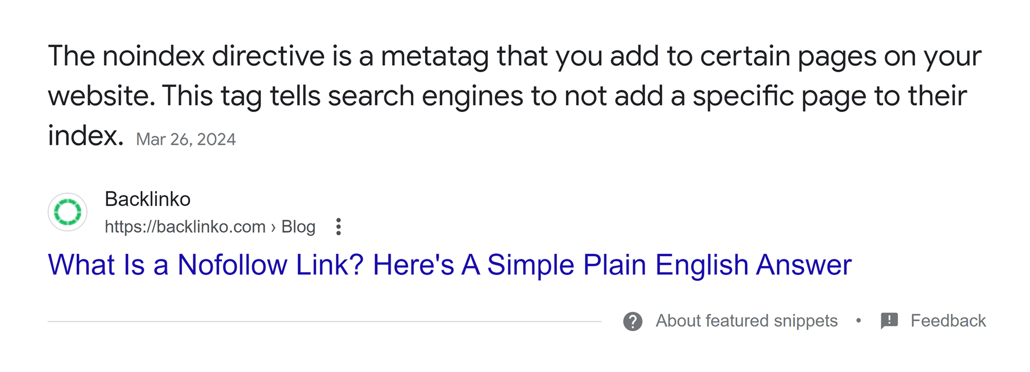 Google Serp Nofollow Link Scaled