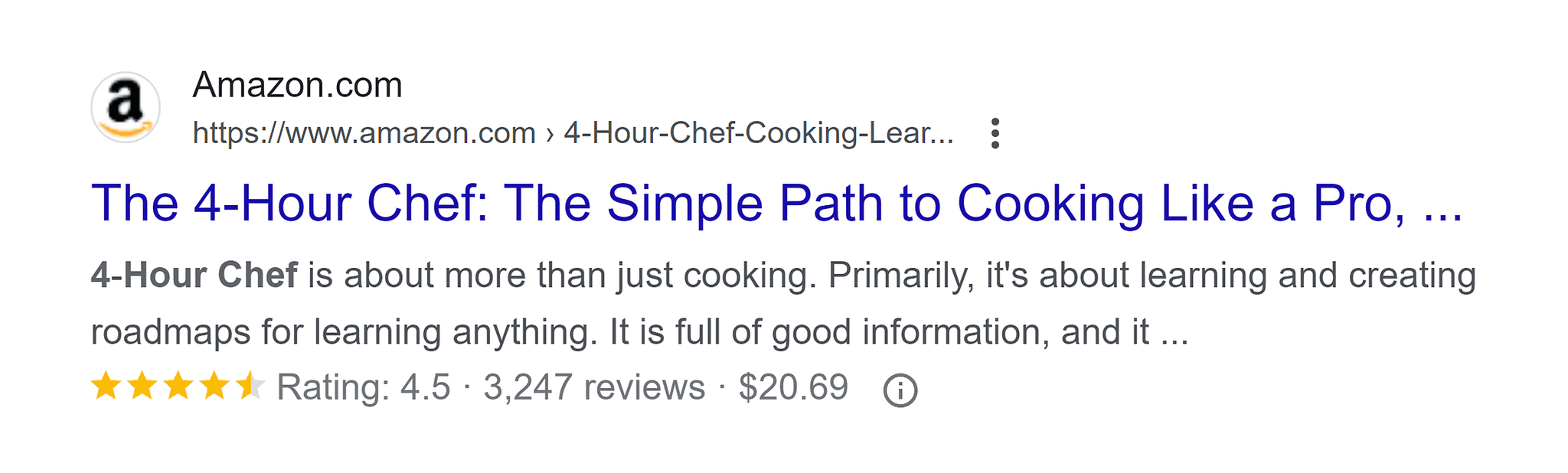 Google SERP – Rich snippet Google Serp Rich Snippet Scaled